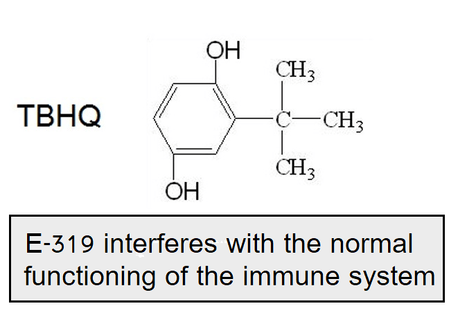 תוסף מזון E-319 והקשר למערכת&nbsp;החיסון