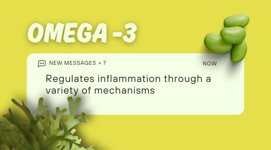 אומגה 3 מוריד דלקת במנגנון שנצפה לאחרונה