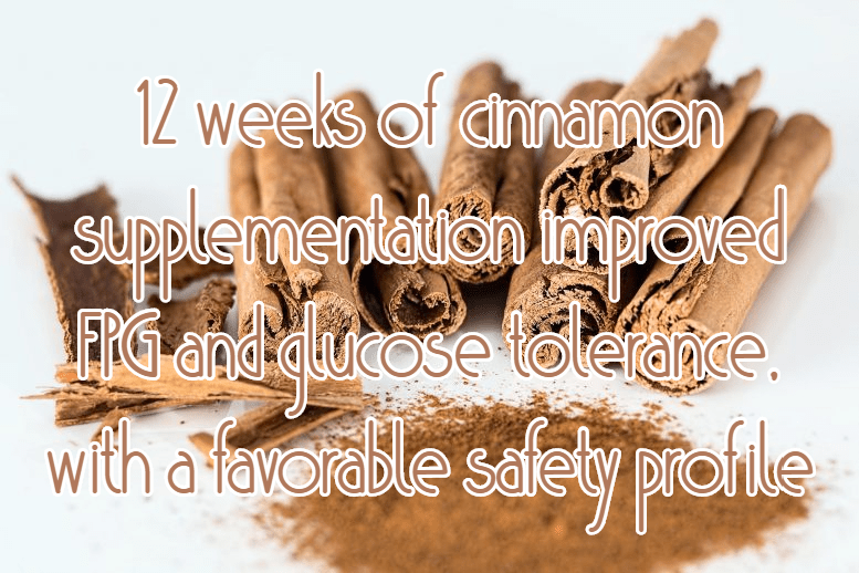 קינמון – סוכרת סוג 2&nbsp;ועוד