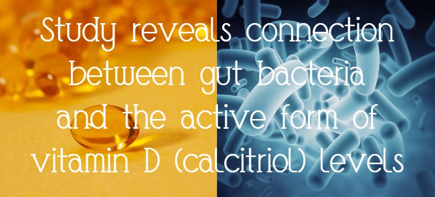 מחקר גילה קשר בין חיידקי המעיים לרמות של ויטמין די הפעיל&nbsp;(קלציטריול)