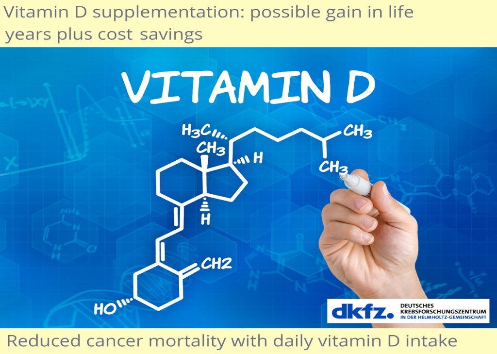 ויטמין D וסרטן: רווח משמעותי בשנות חיים ופוטנציאל לחיסכון&nbsp;כלכלי