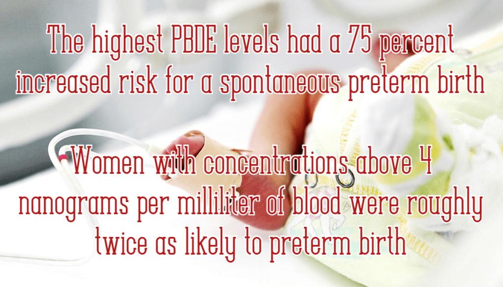 מעכבי בעירה מעלים סיכון ללידה מוקדמת או למשקל לידה גבוה יותר