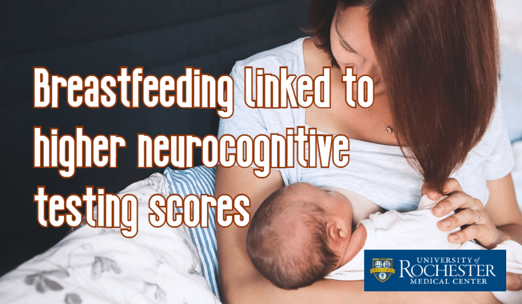 הנקה ומשך ההנקה משפרים קישורים קוגניטיביים