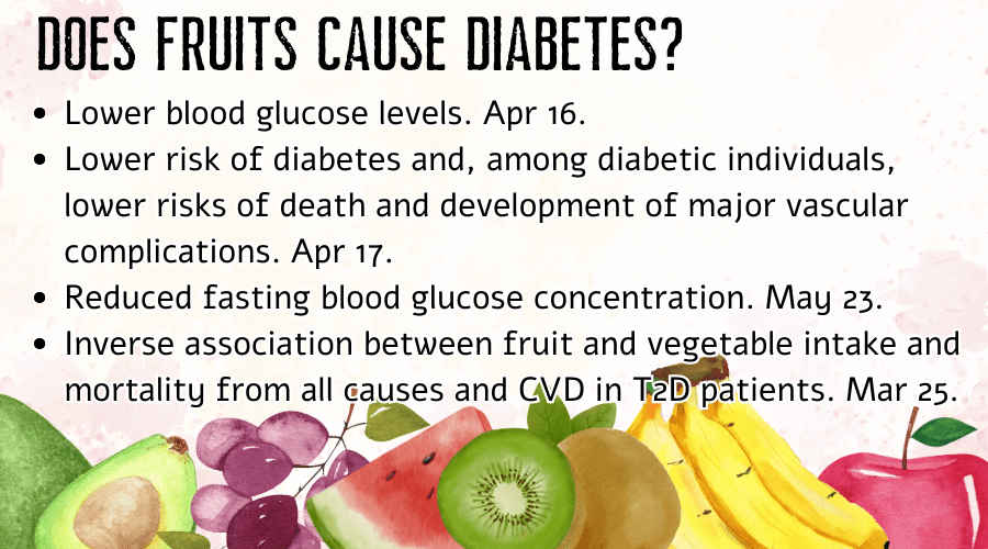 אכילת פירות מלאים מורידים את הסיכון לסוכרת סוג 2&nbsp;וסיבוכיה