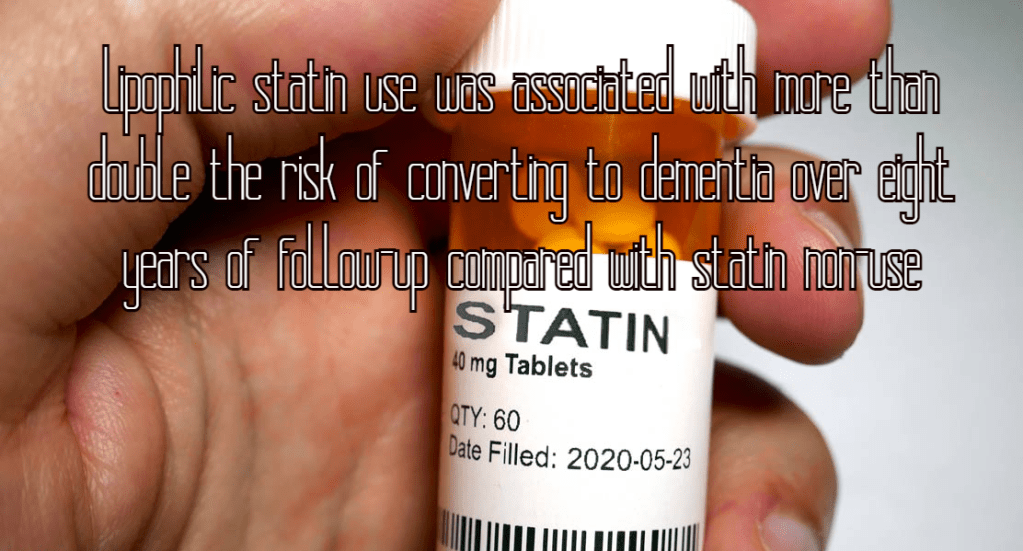 סטטינים המשמשים להורדת הכולסטרול נקשרו לסיכון כפול לפתח&nbsp;דמנציה