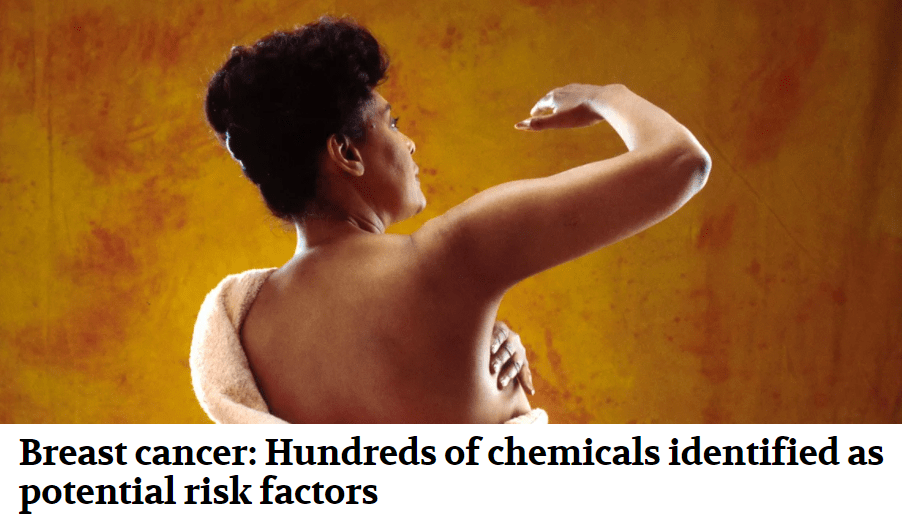מאות כימיקלים זוהו כגורמי סיכון לסרטן השד –&nbsp;EDC's