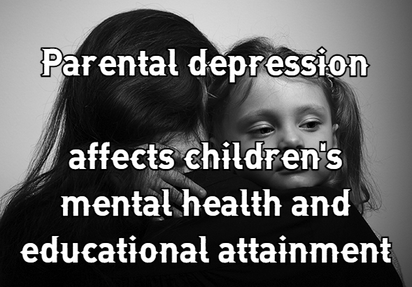 דיכאון אצל אחד או שני ההורים משפיע על בריאותם הנפשית של הילדים ועל הישגיהם החינוכיים/&nbsp;לימודיים