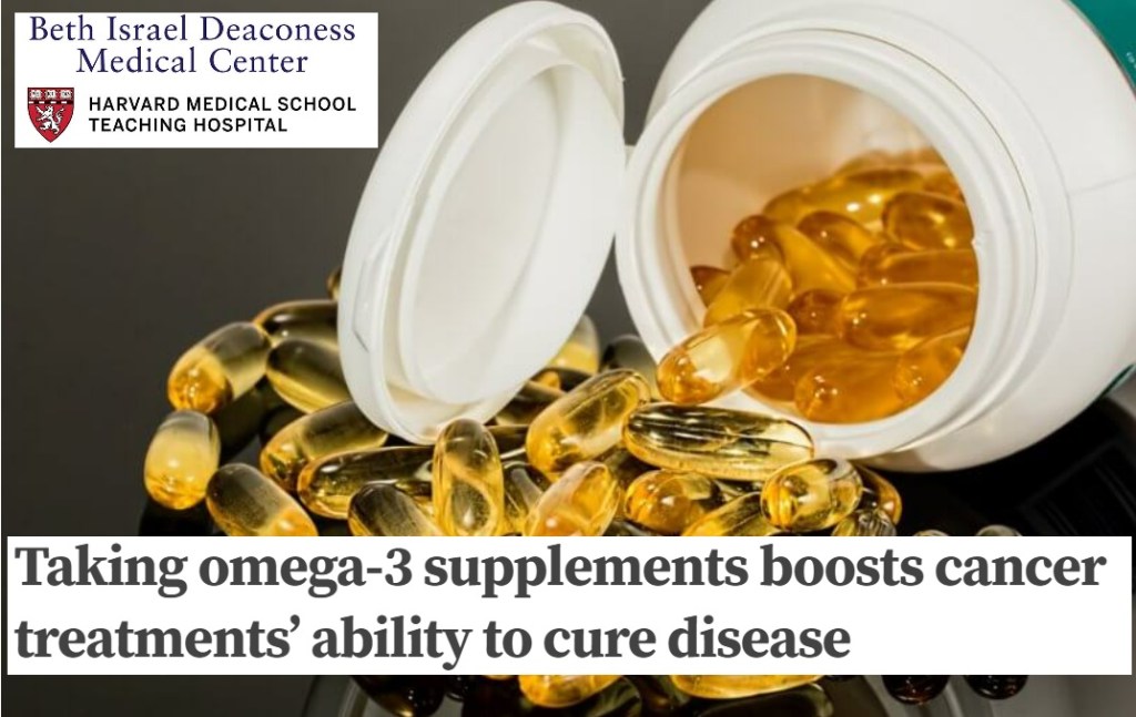 חשיבות אומגה 3 למלחמה בסרטן גם בשילוב טיפול&nbsp;ביולוגי.