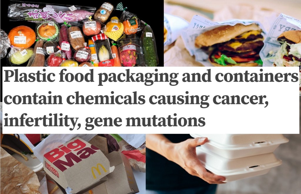 אריזות ומיכלי מזון מפלסטיק יכולים להכיל מאות כימיקלים הגורמים לסרטן, אי פוריות ומוטציות&nbsp;גנטיות