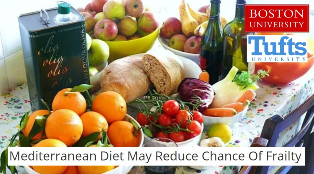 תזונה ים תיכונית, עשירה בנוגדי חמצון וחומצות שומן מסוג אומגה 3, מורידים סיכון&nbsp;ל'שבריריות'