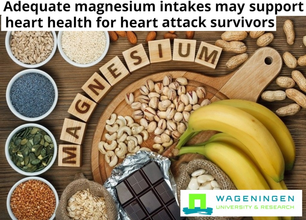 צריכה מספקת של מגנזיום אצל אנשים שעברו התקף לב מורידה סיכון למוות מכל&nbsp;הסיבות