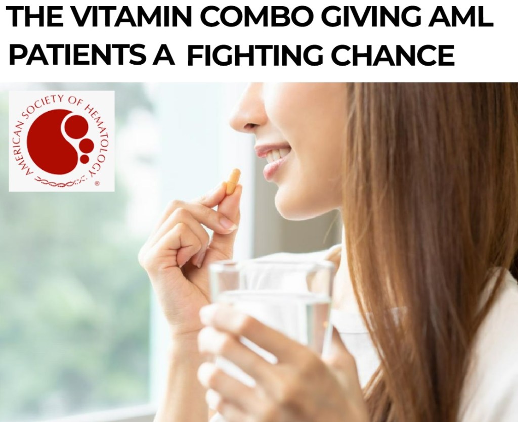 לחולים עם לוקמיה מיאלואידית חריפה שקיבלו תוספי ויטמין C/D היו פחות סיבוכים בזמן טיפול&nbsp;כימותרפי