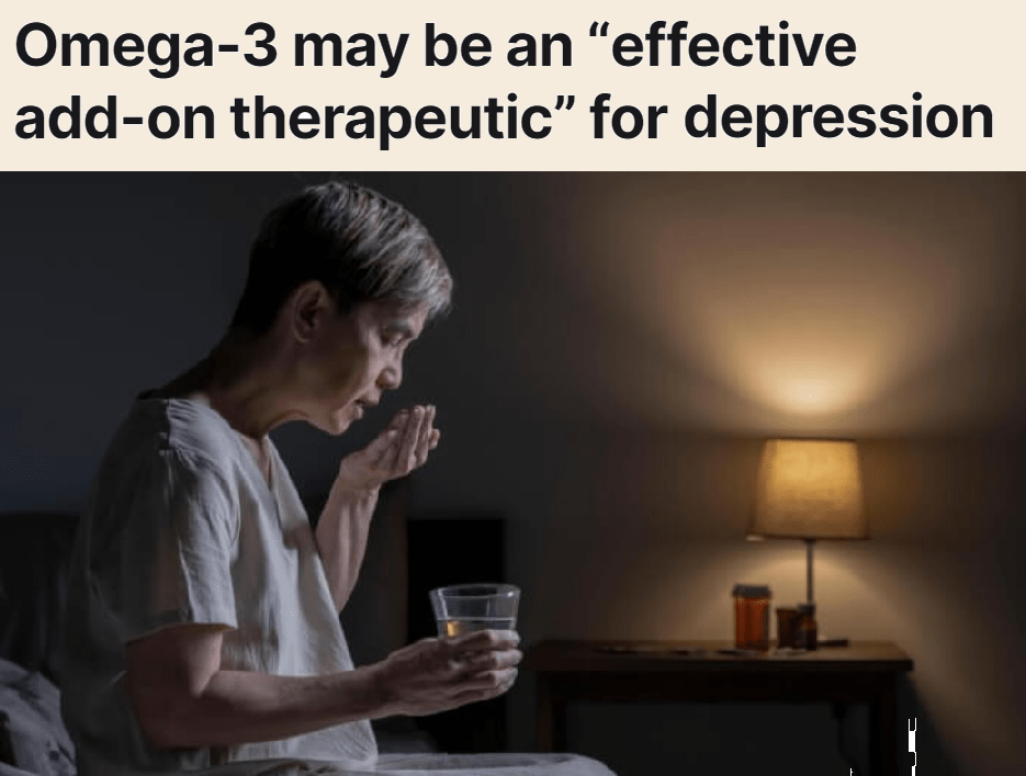 סקירת מטריה של מטה אנליזות – אומגה 3&nbsp;ודיכאון