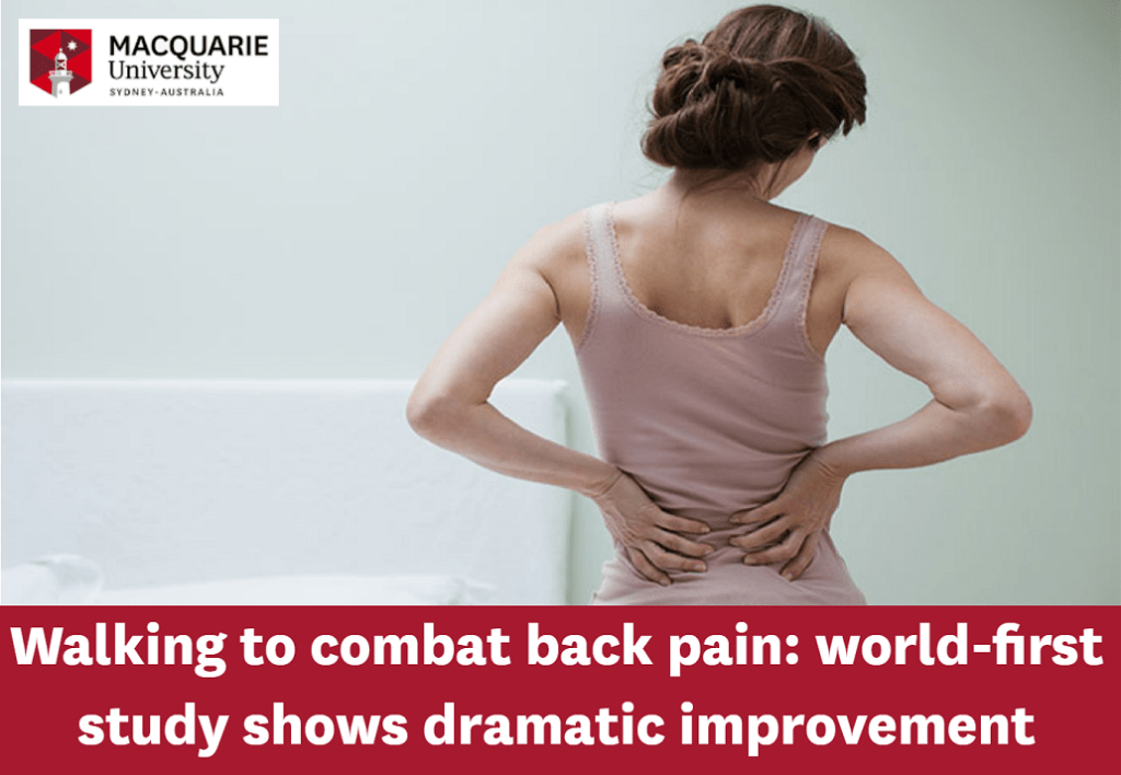 הליכה: הכלי הפשוט והנגיש למניעה וניהול כאבי&nbsp;גב